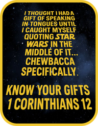 Load image into Gallery viewer, “I thought I had the gift of speaking in tongues...
