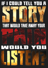 Load image into Gallery viewer, Prayer Journal - If I could tell you a story that would take away your pain, would you listen?
